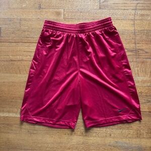 New with Tags Nike Athletic Shorts Lightweight Basketball Training Red Med